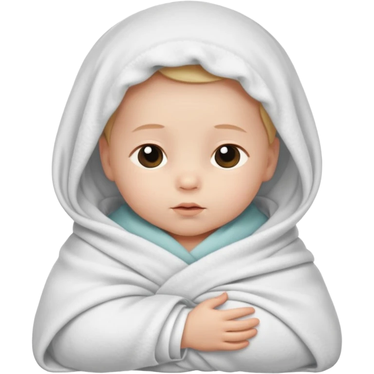 baby swaddled emoji