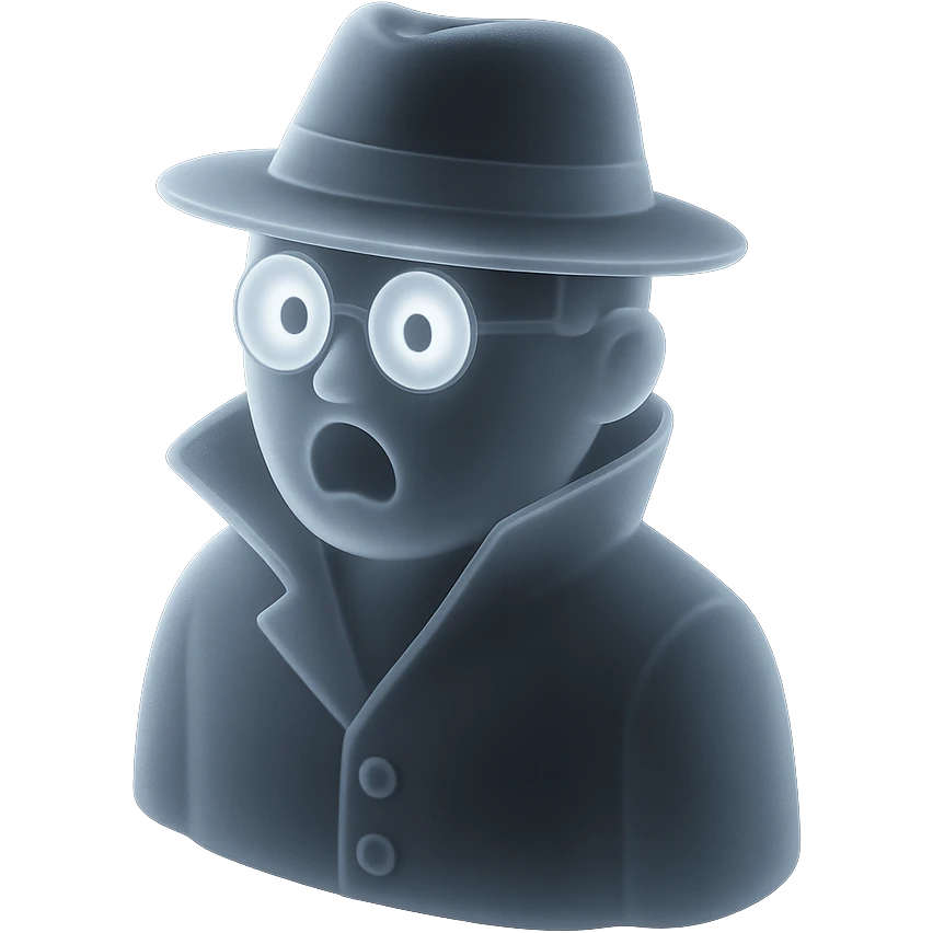 surprised stalker emoji