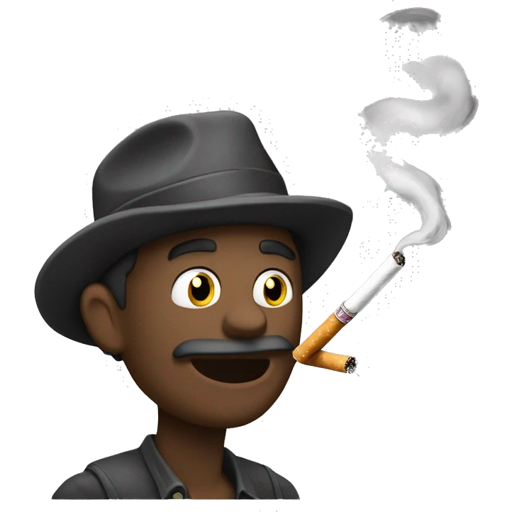 Jacksboro Smoking a cigarette ￼ emoji
