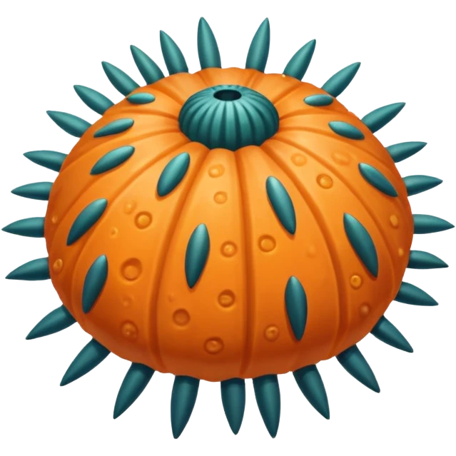 Create a opened sea urchin emoji emoji