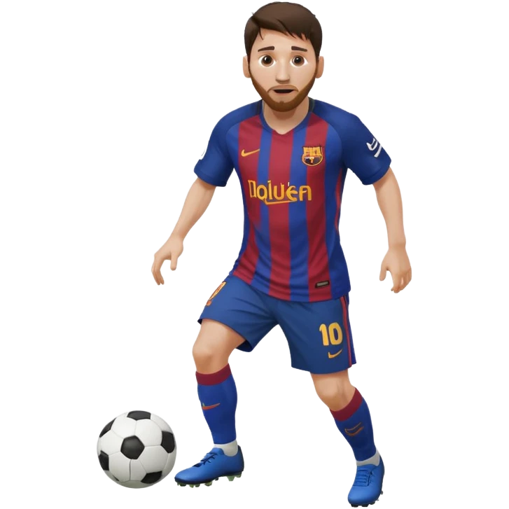 Is like a messi fcbarcelona emoji