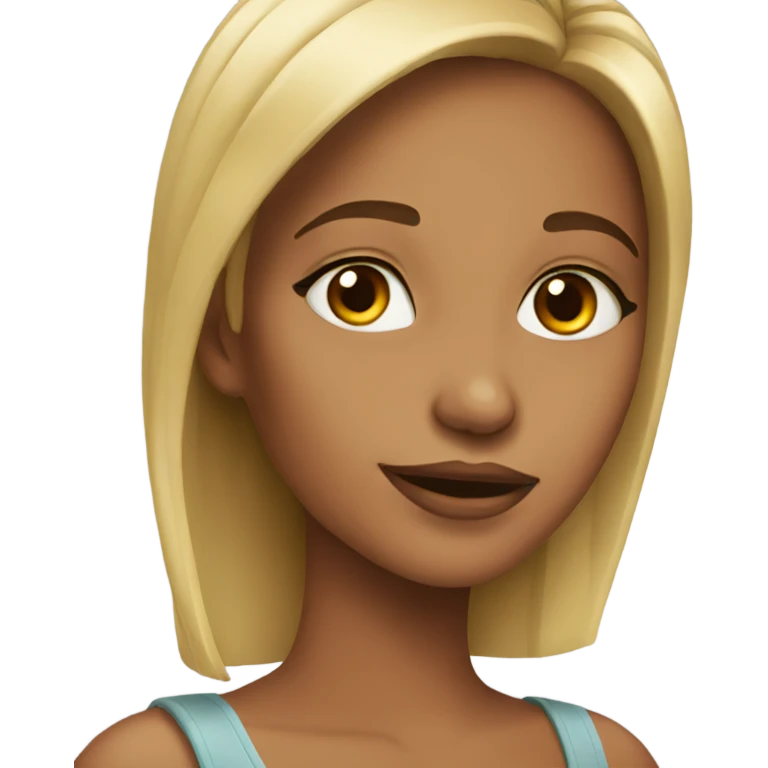 Beautiful girl  emoji