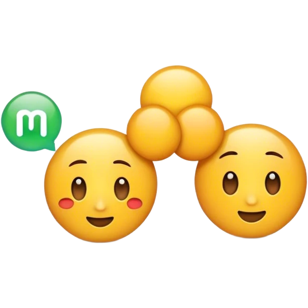 I want the letters M and L to be connected emoji