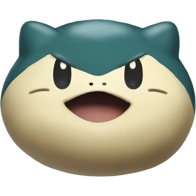 snorlax pokémon poop emoji