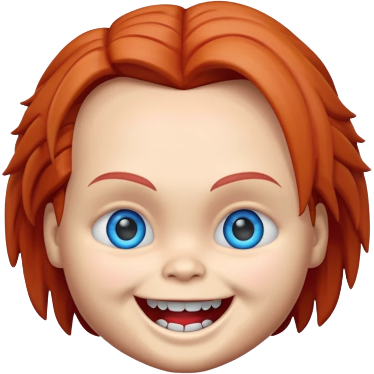 Un emojin de chuky emoji