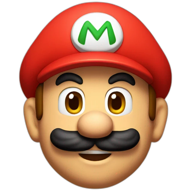Red Mario emoji
