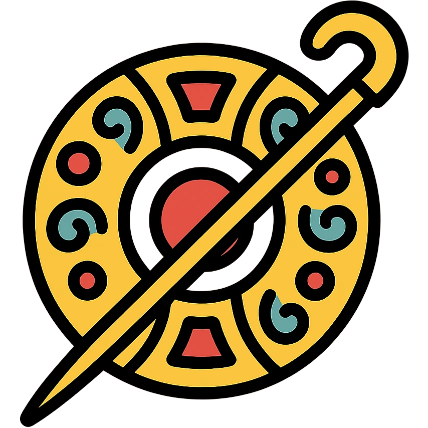 Anglo-Saxon brooch emoji