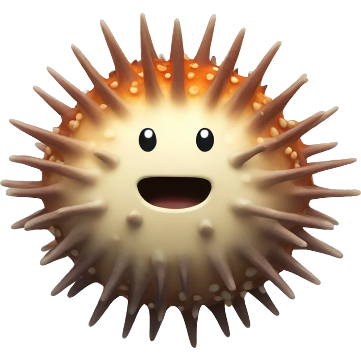 sea urchin emoji