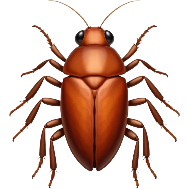 Cockroach With Big Eyelashes emoji