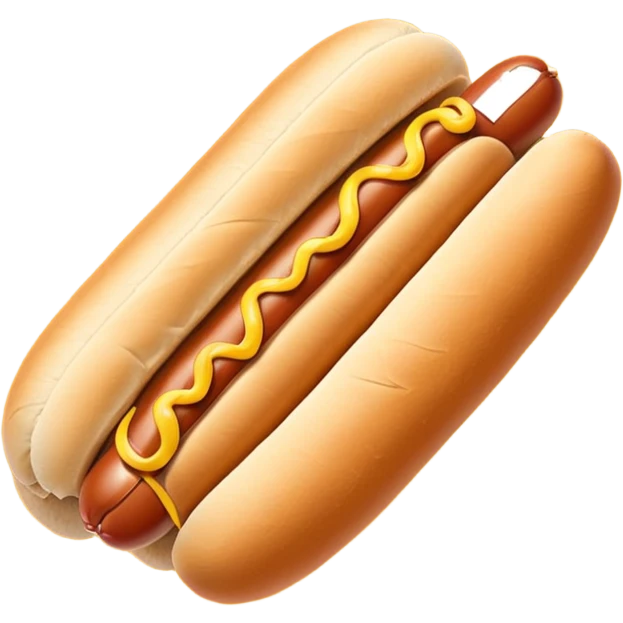 Hot dog costume emoji