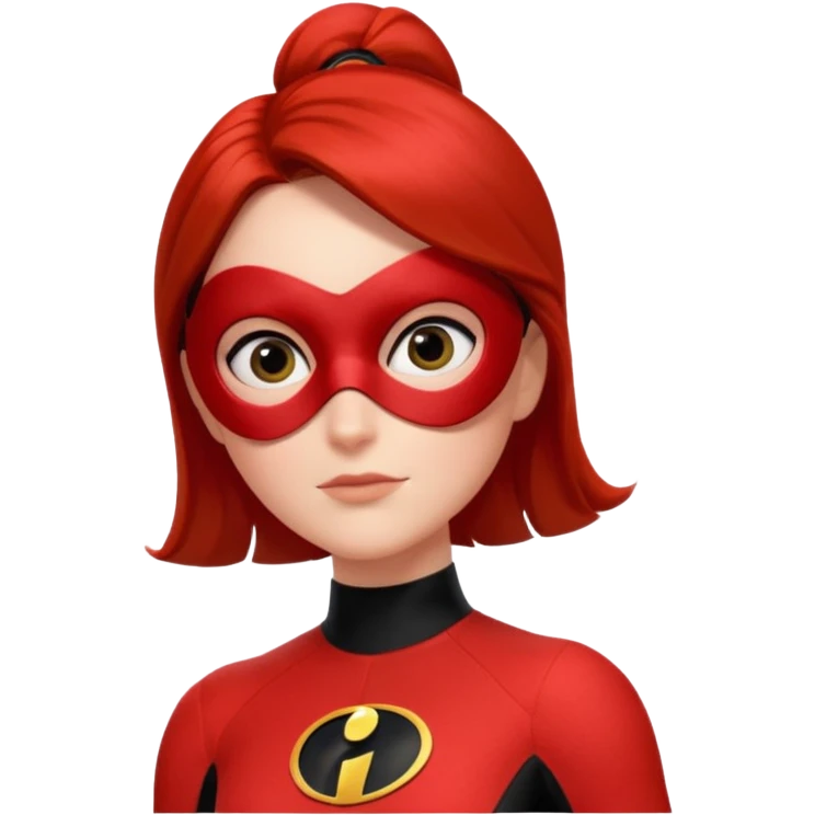 Elastigirl from The Incredibles Movie emoji