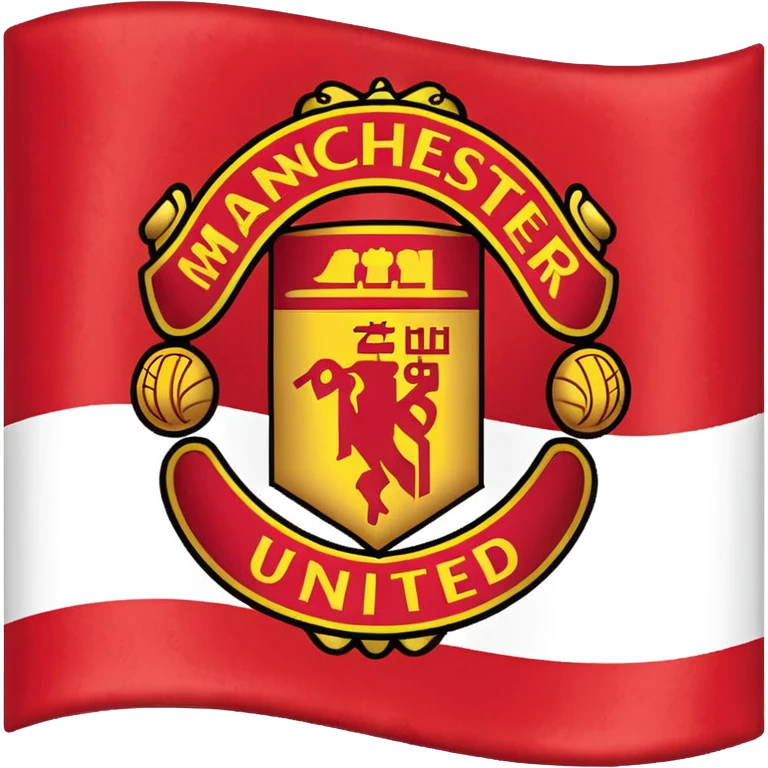Manchester united flag emoji