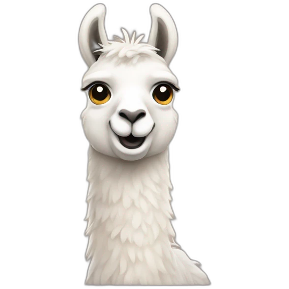 hugging face llama emoji