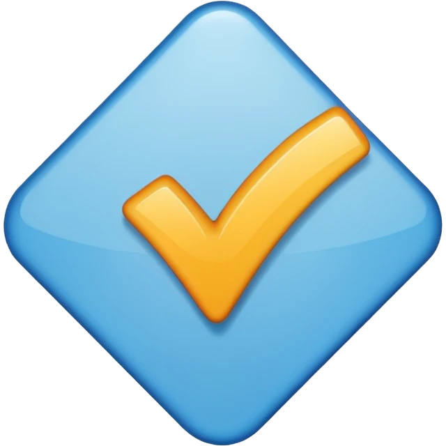 Create the sing of verified emoji