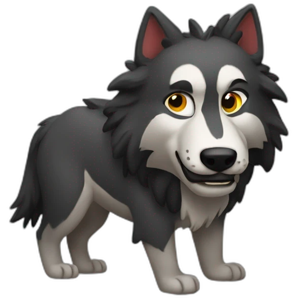 Lobo caliente emoji