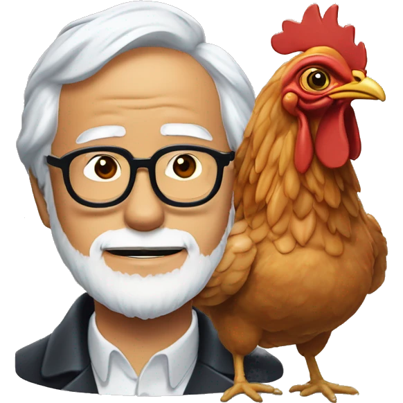 KFC Chicken Wings and Hayao Miyazaki emoji