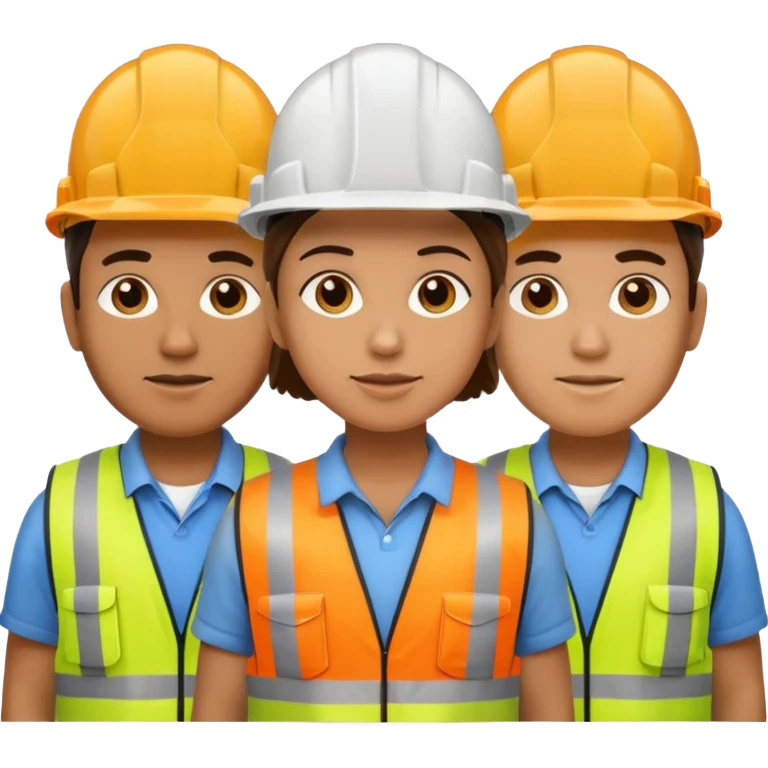 tres obreros emoji