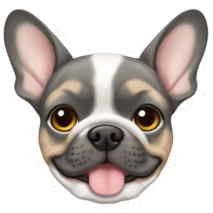 Merle Frenchie emoji