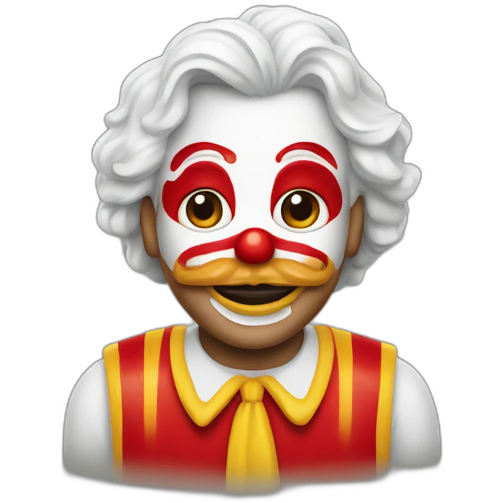 Ronald mcdonald emoji