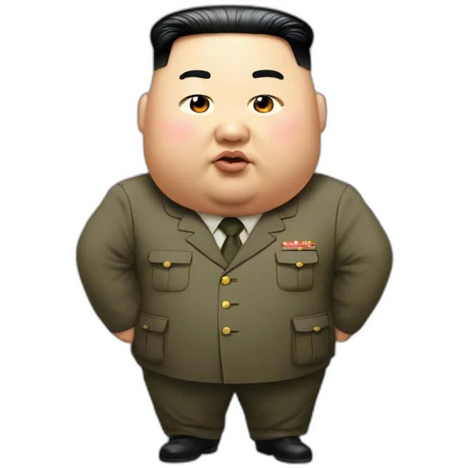 fat kim-jong-un emoji