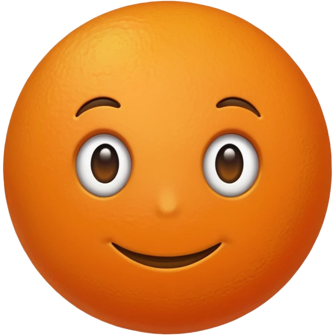 genere moi une seule orange emoji
