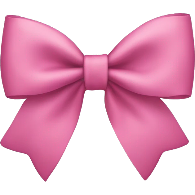 Hair bow emoji