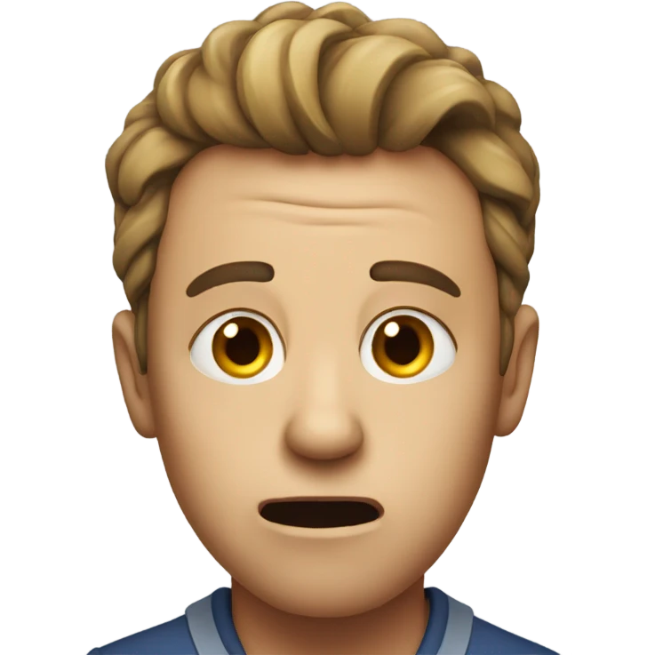 Stunned person emoji