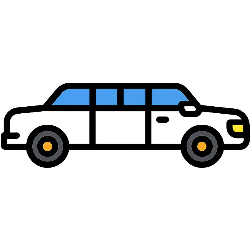white limousine emoji