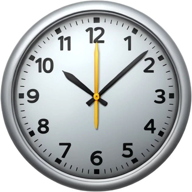 Clock it emoji