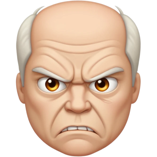 Angry emoji