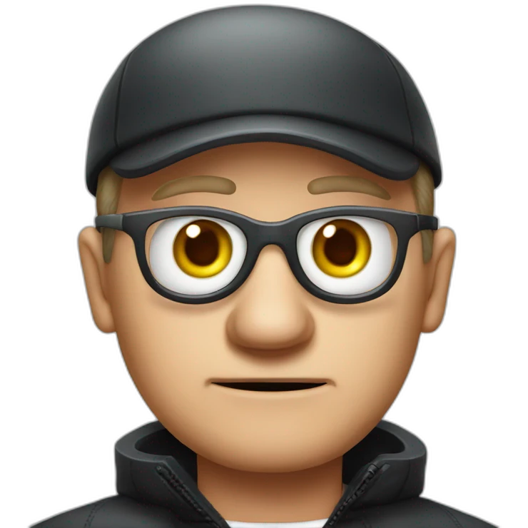 olaf scholz with eye patch emoji