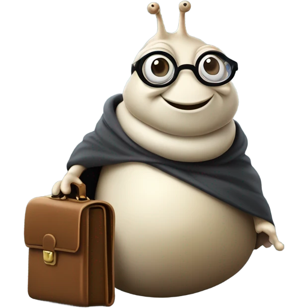 Gary the snail lawyer  emoji