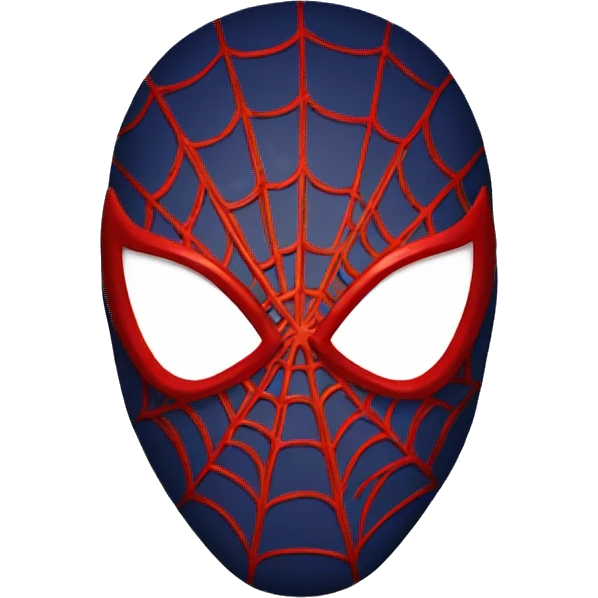 Spiderman mask emoji