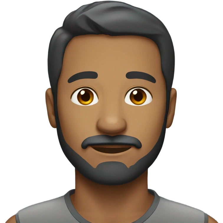Man without beard and mustache  emoji