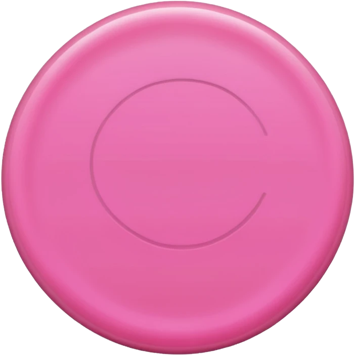 pink circle emoji