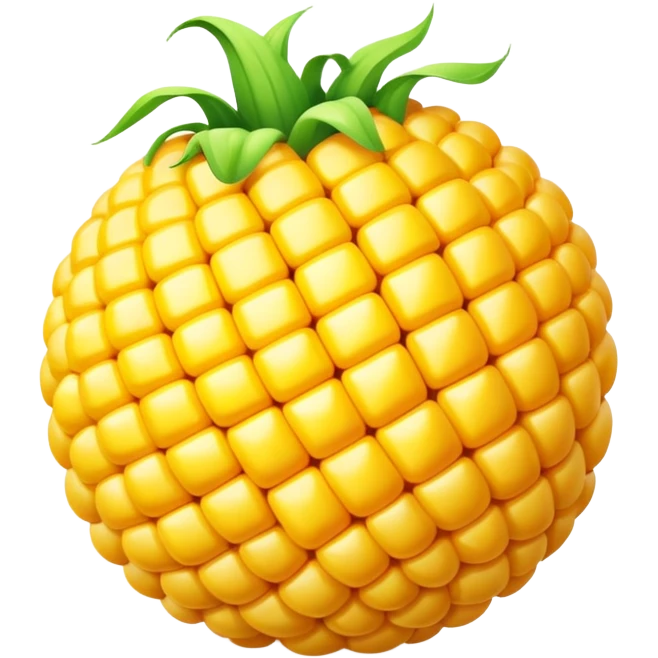 Corn ball emoji