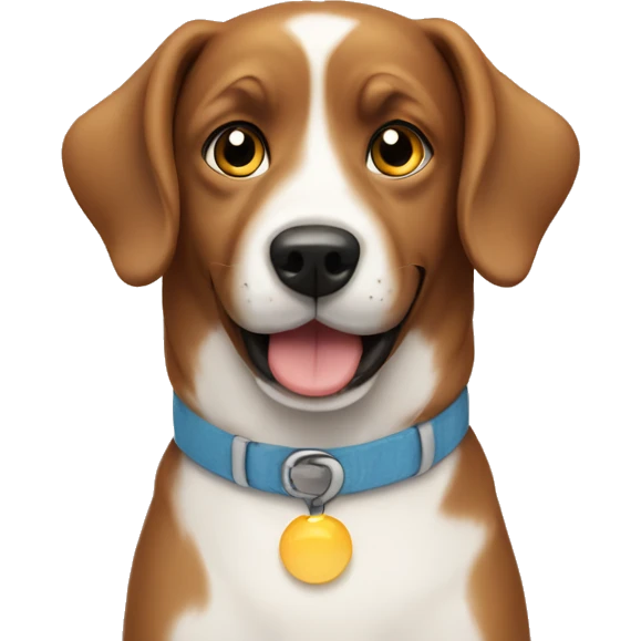 Good morning dog emoji