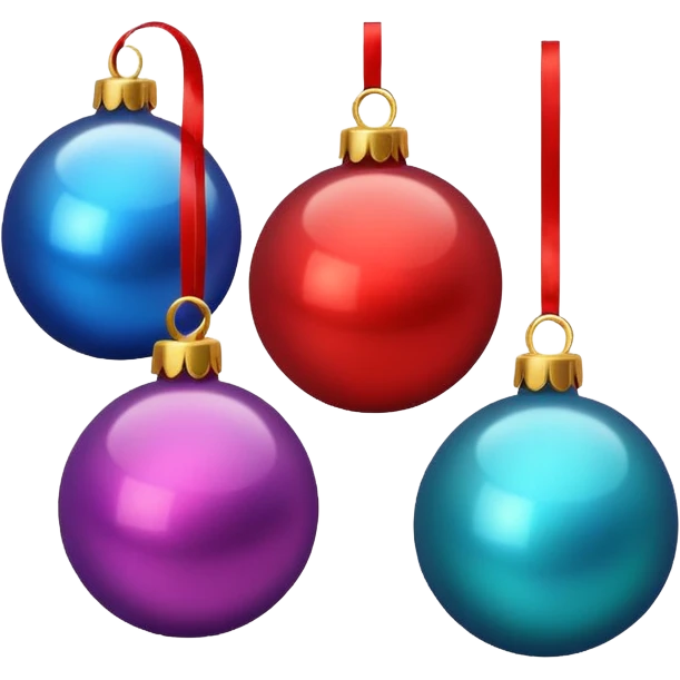Christmas decorations emoji