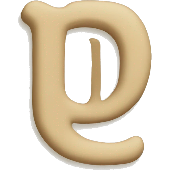 beige letter with stamp emoji