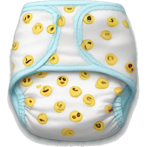realistic tiny diaper emoji