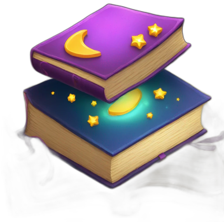 magic book emoji