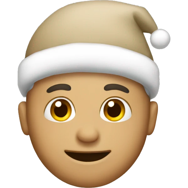 Beige Christmas Emojis emoji