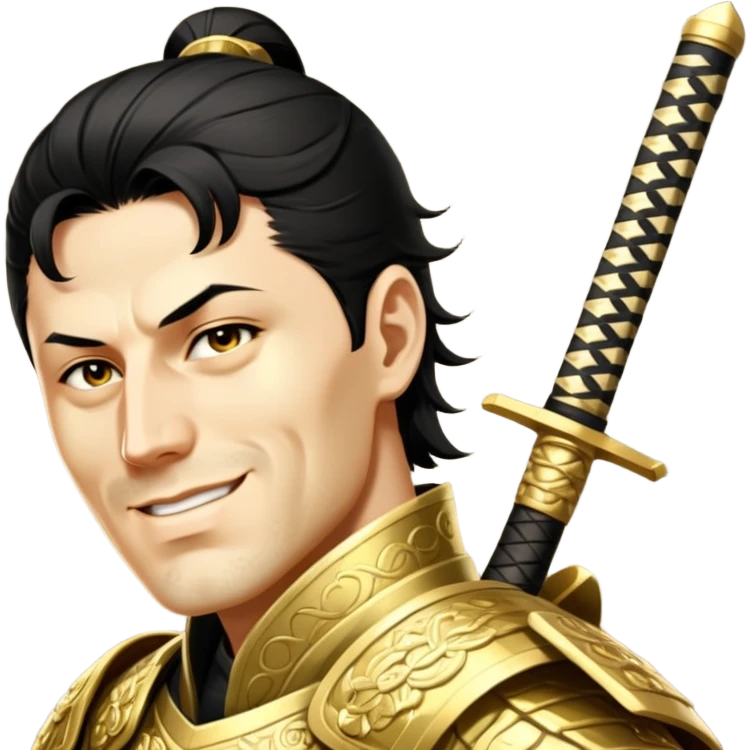 Golden Samurai emoji