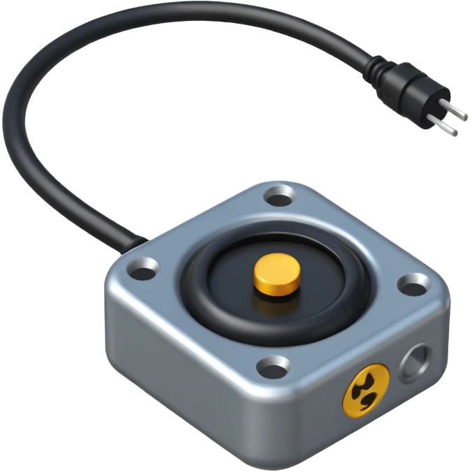 a sensor with a wire and a sensor for tracking emoji