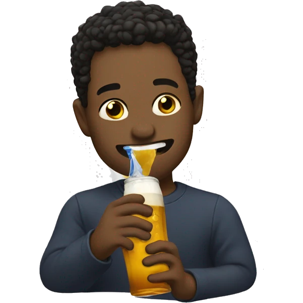 Drinking  emoji