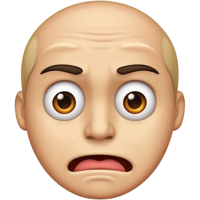 Disgusted emoji