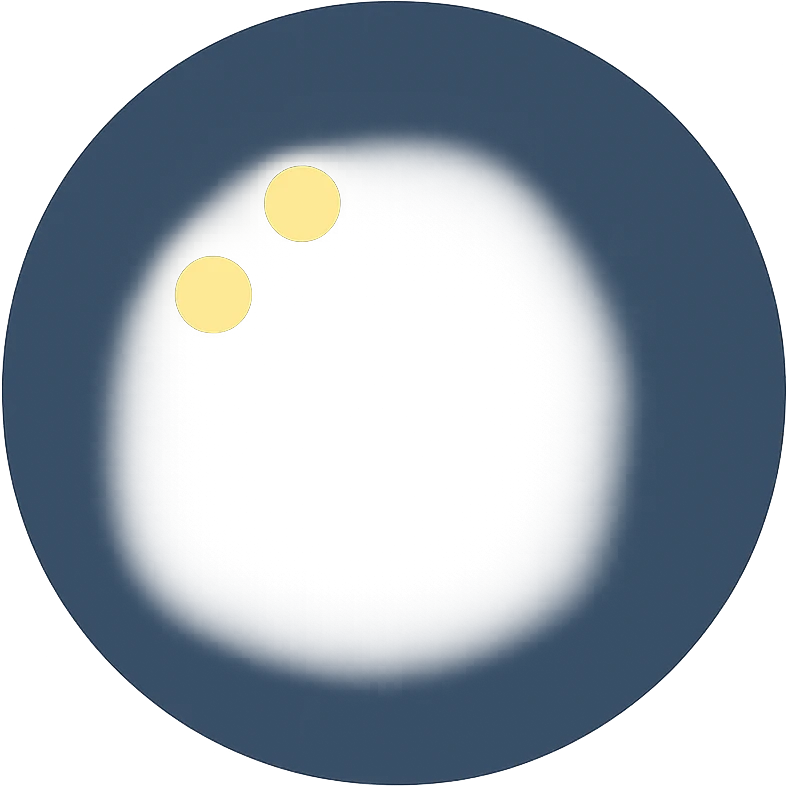 squash ball simple colored icon emoji
