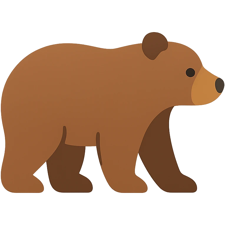 Brown bear emoji