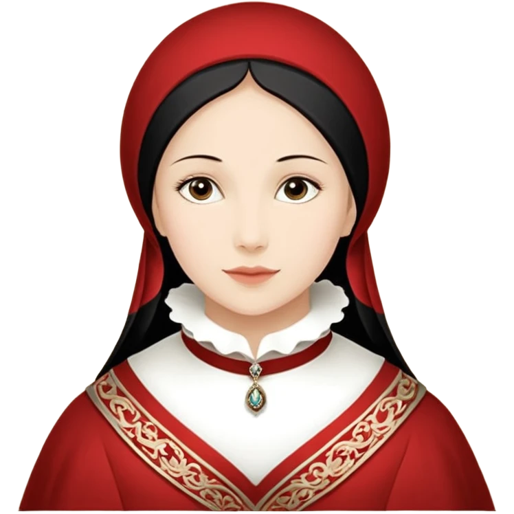 Девушка брюнетка с длинными волосами, карими глазами в пижаме с книгой. Картинка должна были в цветах: бежевый, бледно красный и коричневый emoji