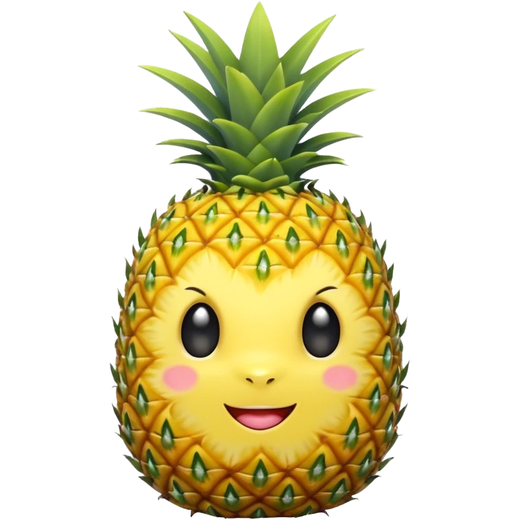 Pineapple labubu emoji